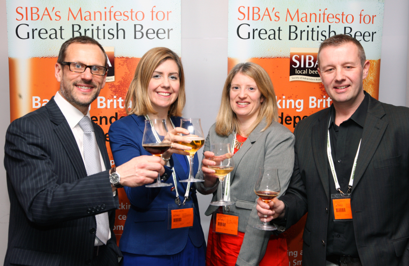 With David and Ruth from Oscars Bar, Morley