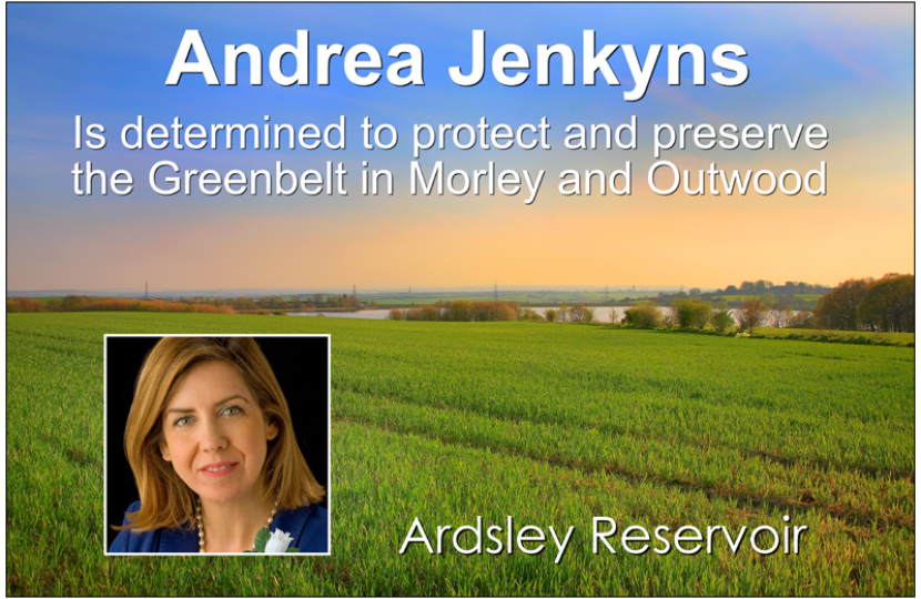 Andrea Jenkyns is determined to protect the Greenbelt