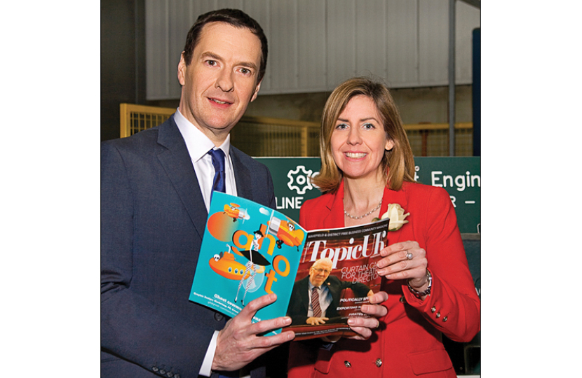 Andrea Jenkyns and George Osborne 