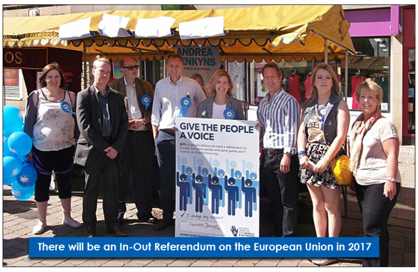 There will be an In-Out Referendum on the European Union in 2017