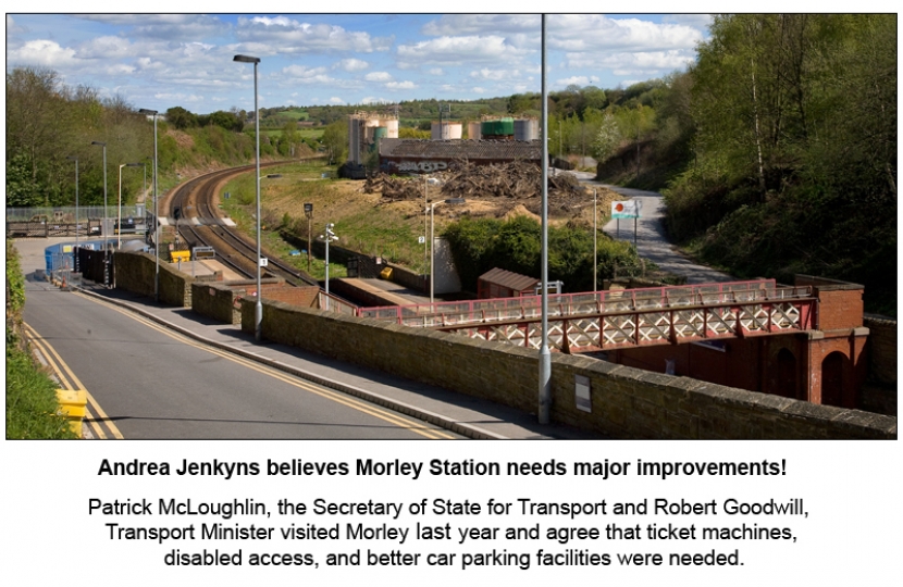 Photograph of Morley Station which requires upgrading