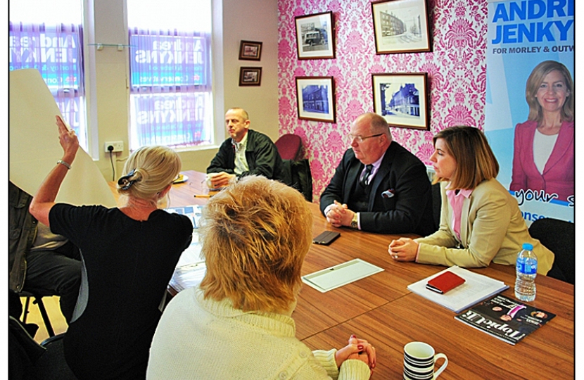 I recently brought Eric Pickles up to meet residents to discuss planning issues