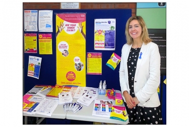 Andrea Jenkyns at Pinderfields Hospital